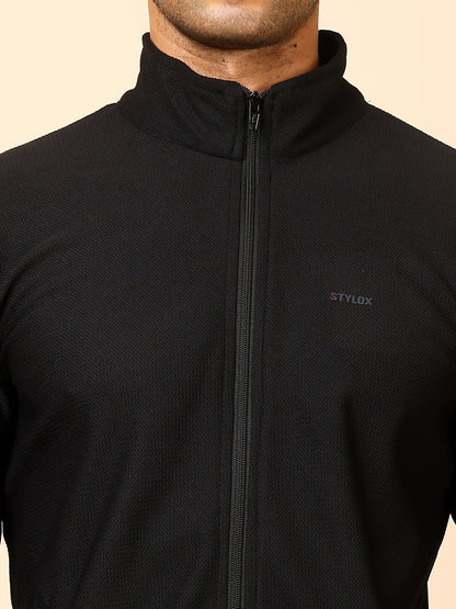 Stylox Men’s Solid Tracksuit – Stylish Full Set for Sports, Gym &amp; Casual Wear