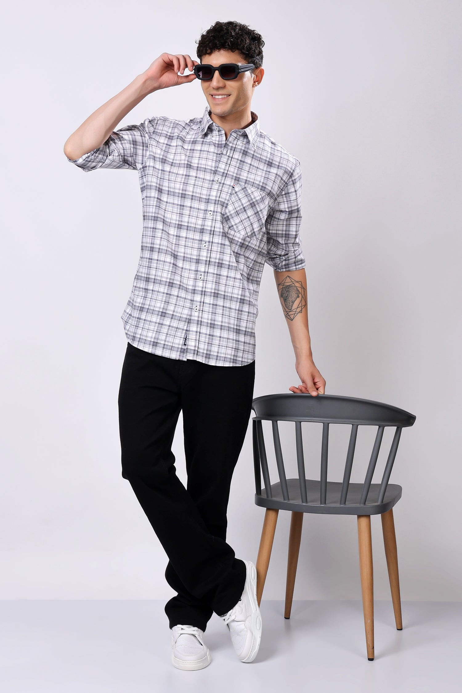 Stylox Check Shirt For Men
