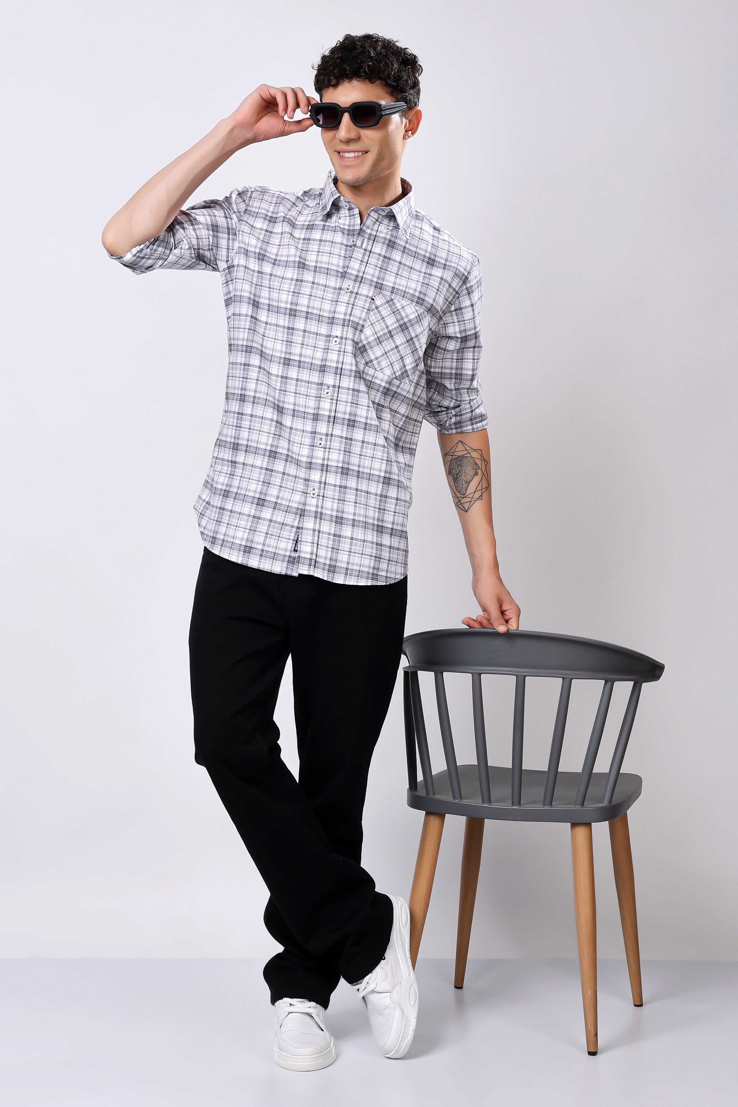 Stylox Check Shirt For Men