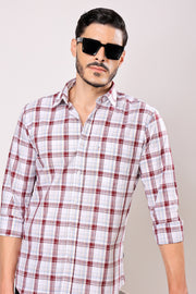 Stylox Men's Casual Check Shirt