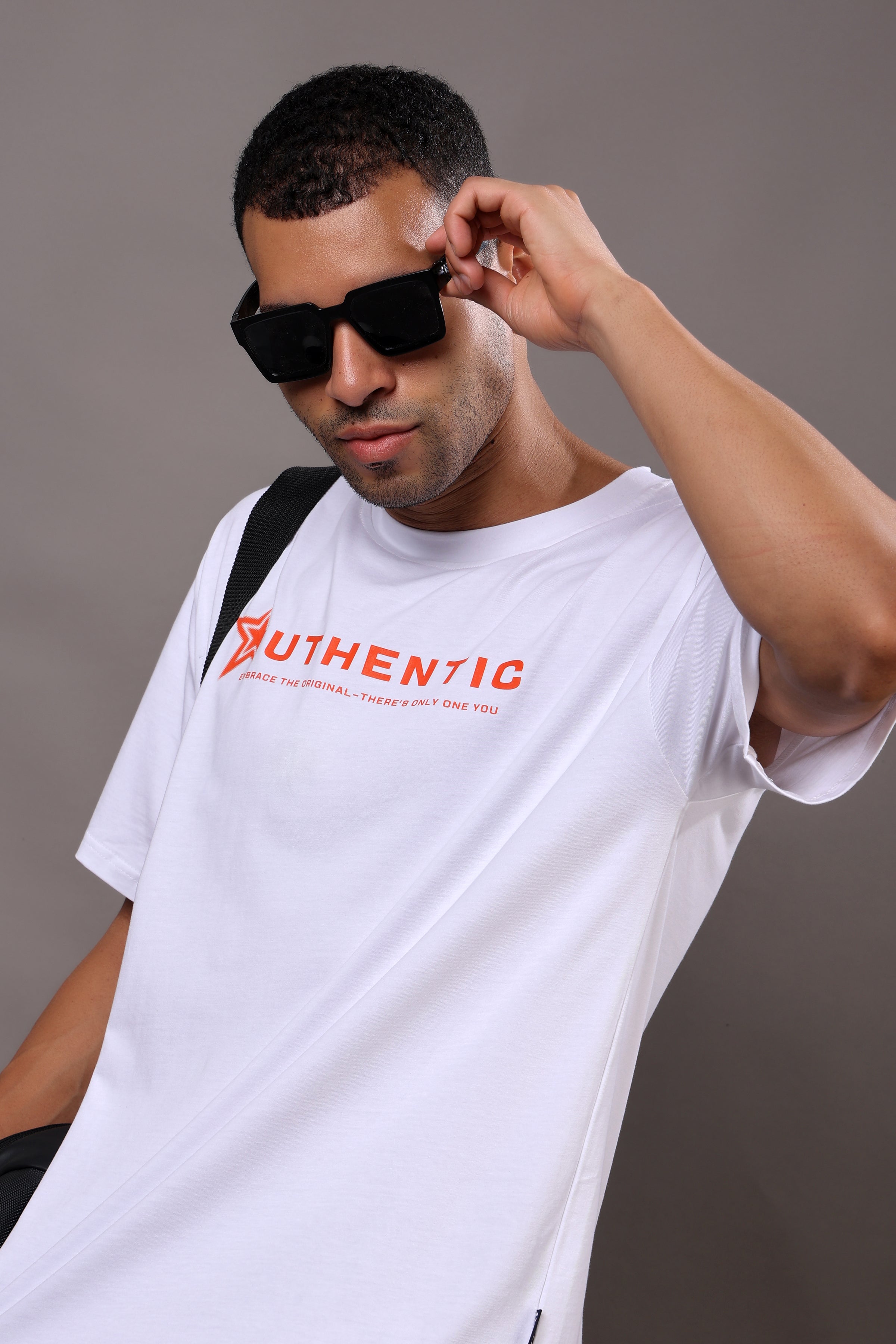 Stylox Men’s Oversized Graphic Printed T-Shirt – Casual Crew Neck