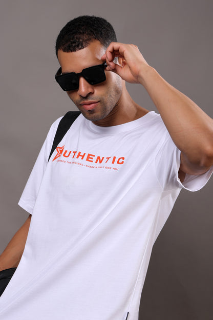 Stylox Men’s Oversized Graphic Printed T-Shirt – Casual Crew Neck
