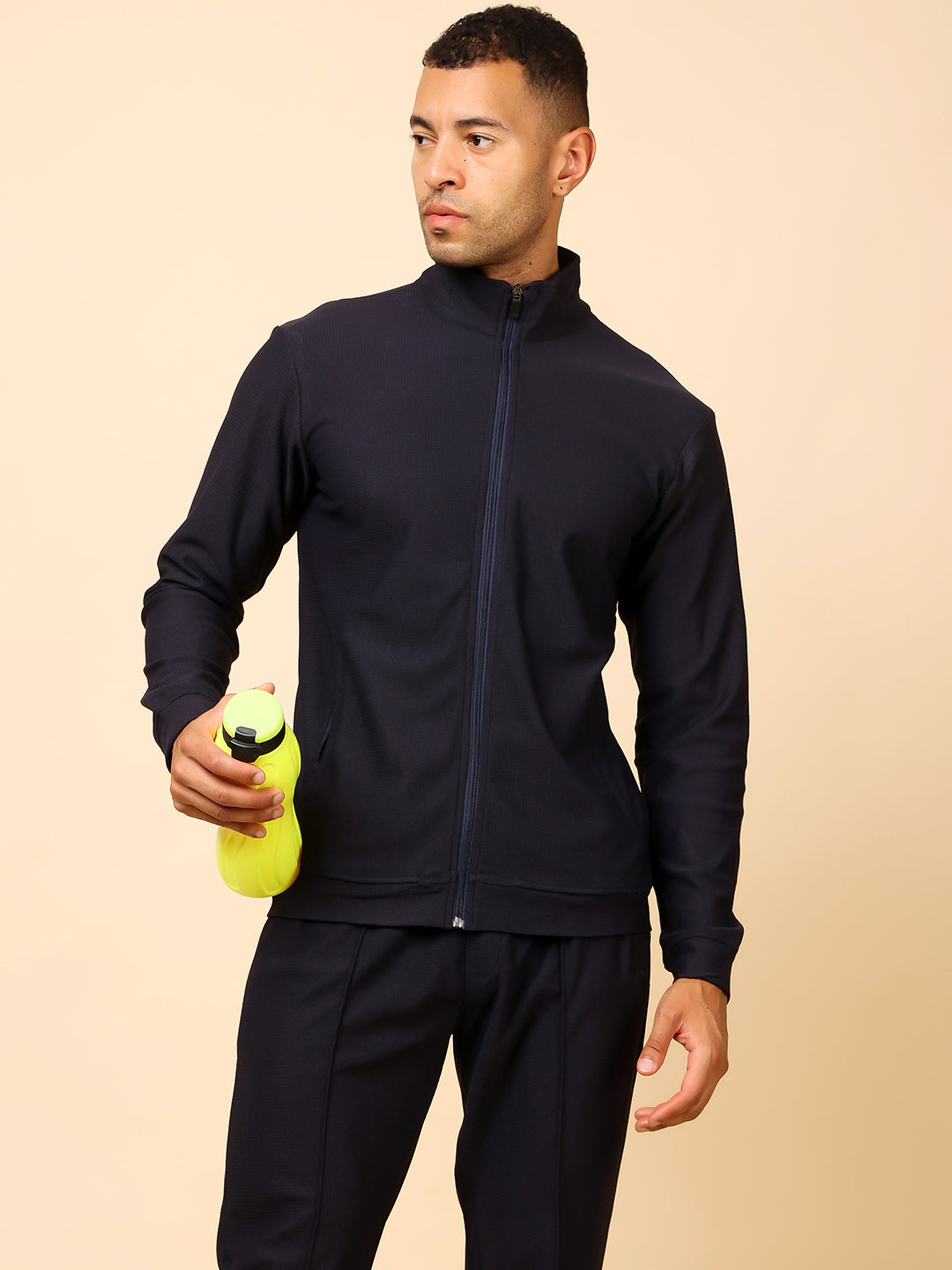 Stylox Men’s Solid Tracksuit – Stylish Full Set for Sports, Gym & Casual Wear - Stylox