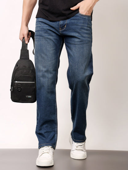 Stylox Comfort Fit Solid Men’s Jeans – Relaxed Style &amp; All-Day Comfort