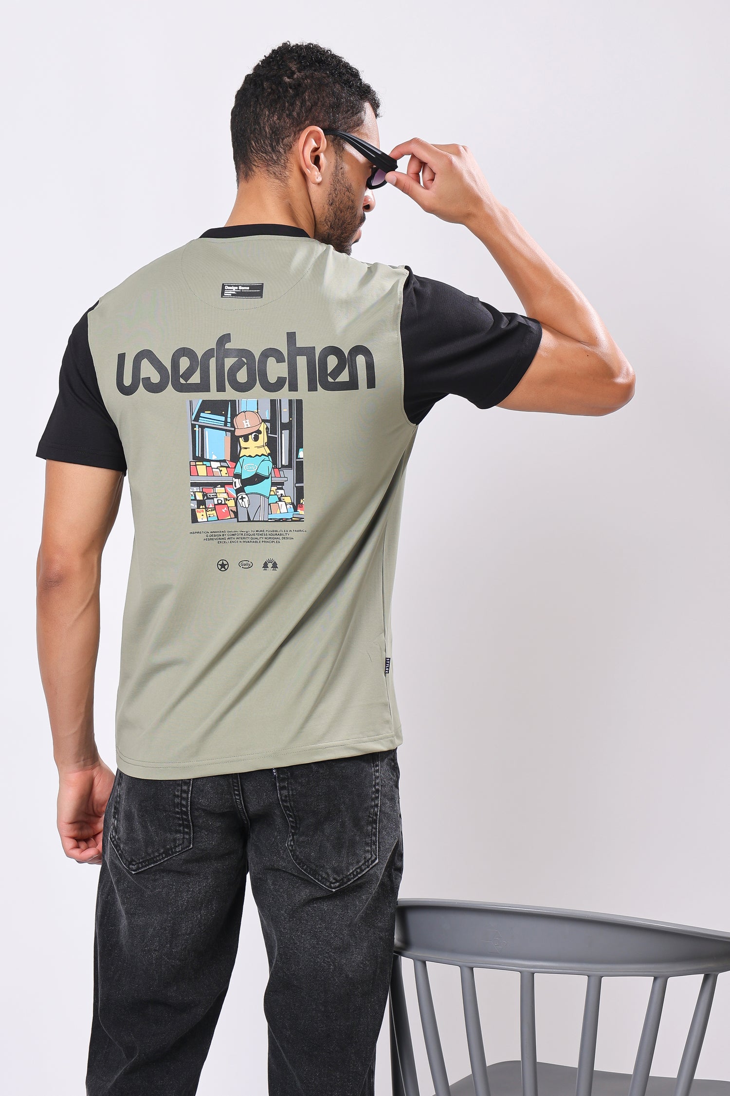 Stylox Printed Round Neck T-Shirt