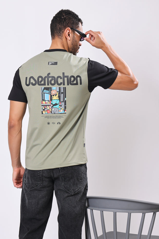 Stylox Printed Round Neck T-Shirt