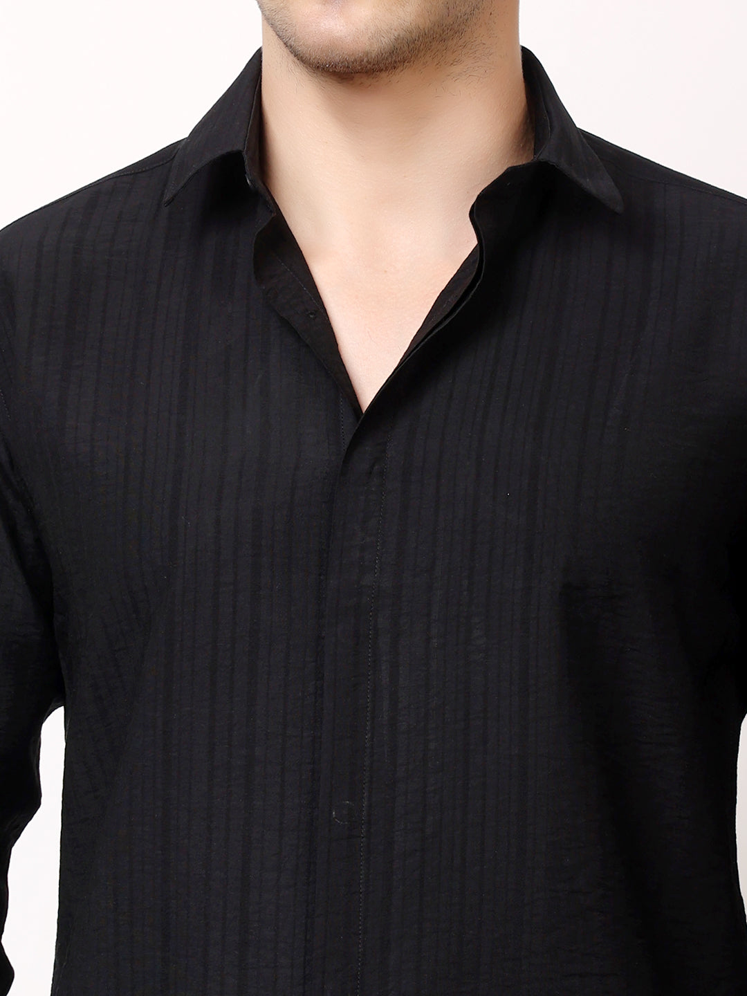 Stylox Men's Regular Fit Solid Full Sleeve Casual Shirt – Soft Cotton Blend, Comfortable & Stylish Everyday Wear - Stylox