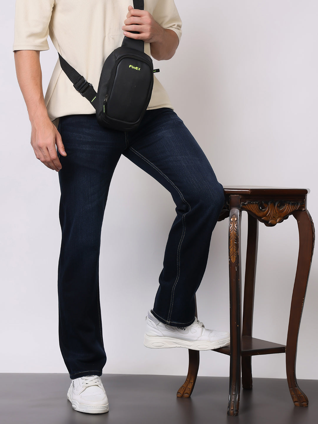 Stylox Premium Comfort Fit Jeans for Men | Soft Cotton Denim | Relaxed Everyday Casual Wear - Stylox