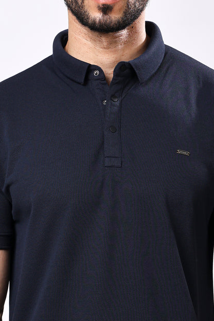 Stylox Solid Polo T-Shirt For Men