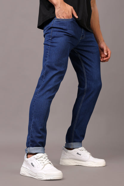 Stylox Men’s Slim Fit Mid-Rise Casual Jeans