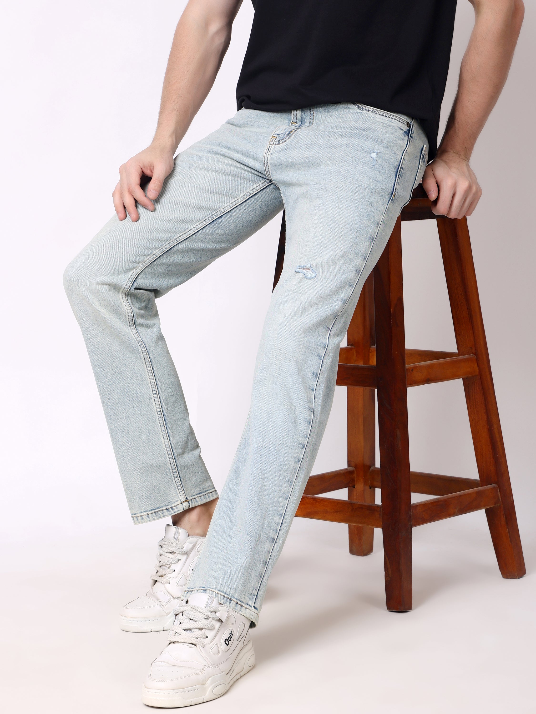 Stylox Men’s Stretchable Comfort Fit Denim Jeans - Stylox