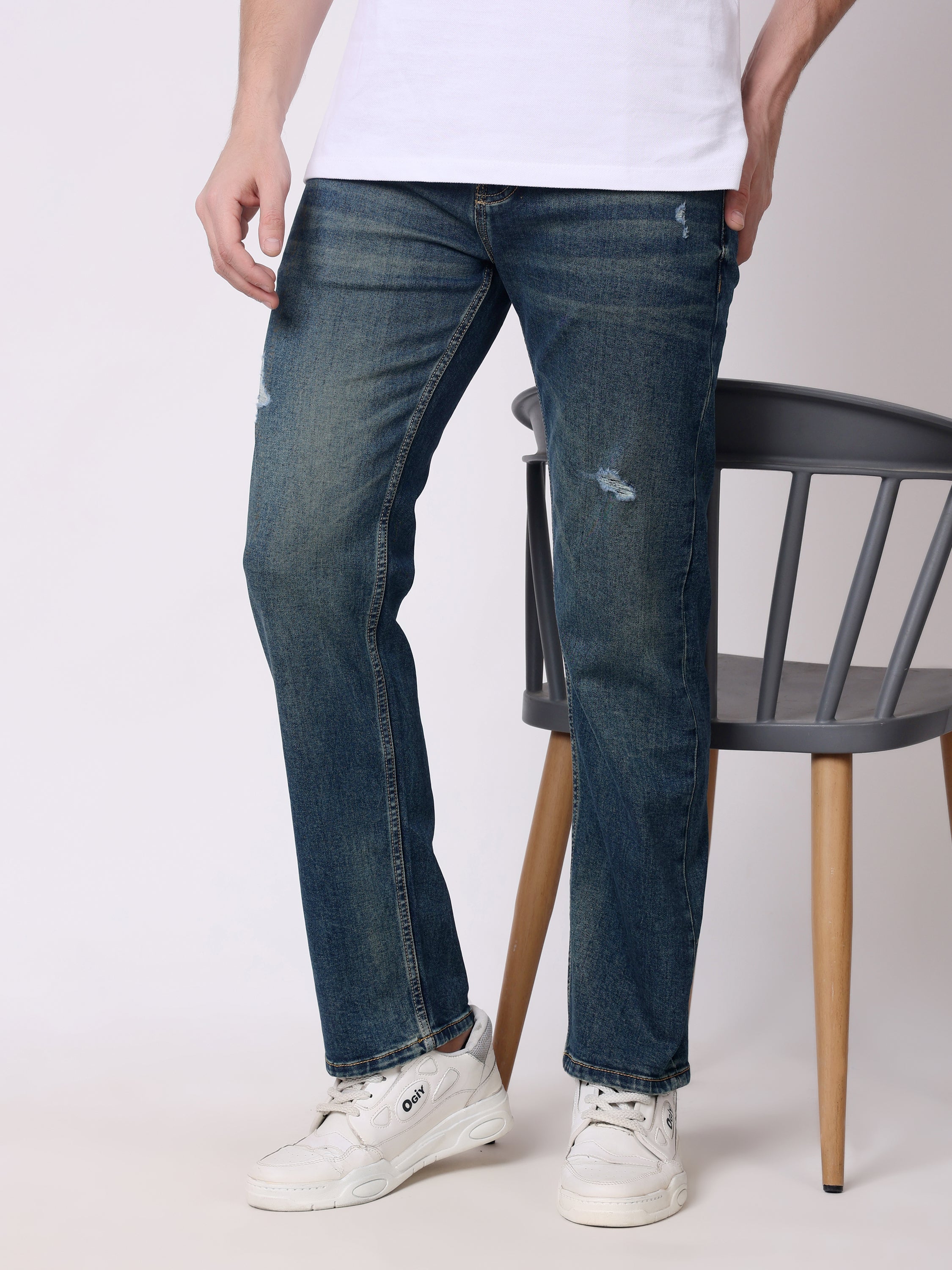Stylox Men’s Stretchable Comfort Fit Denim Jeans - Stylox