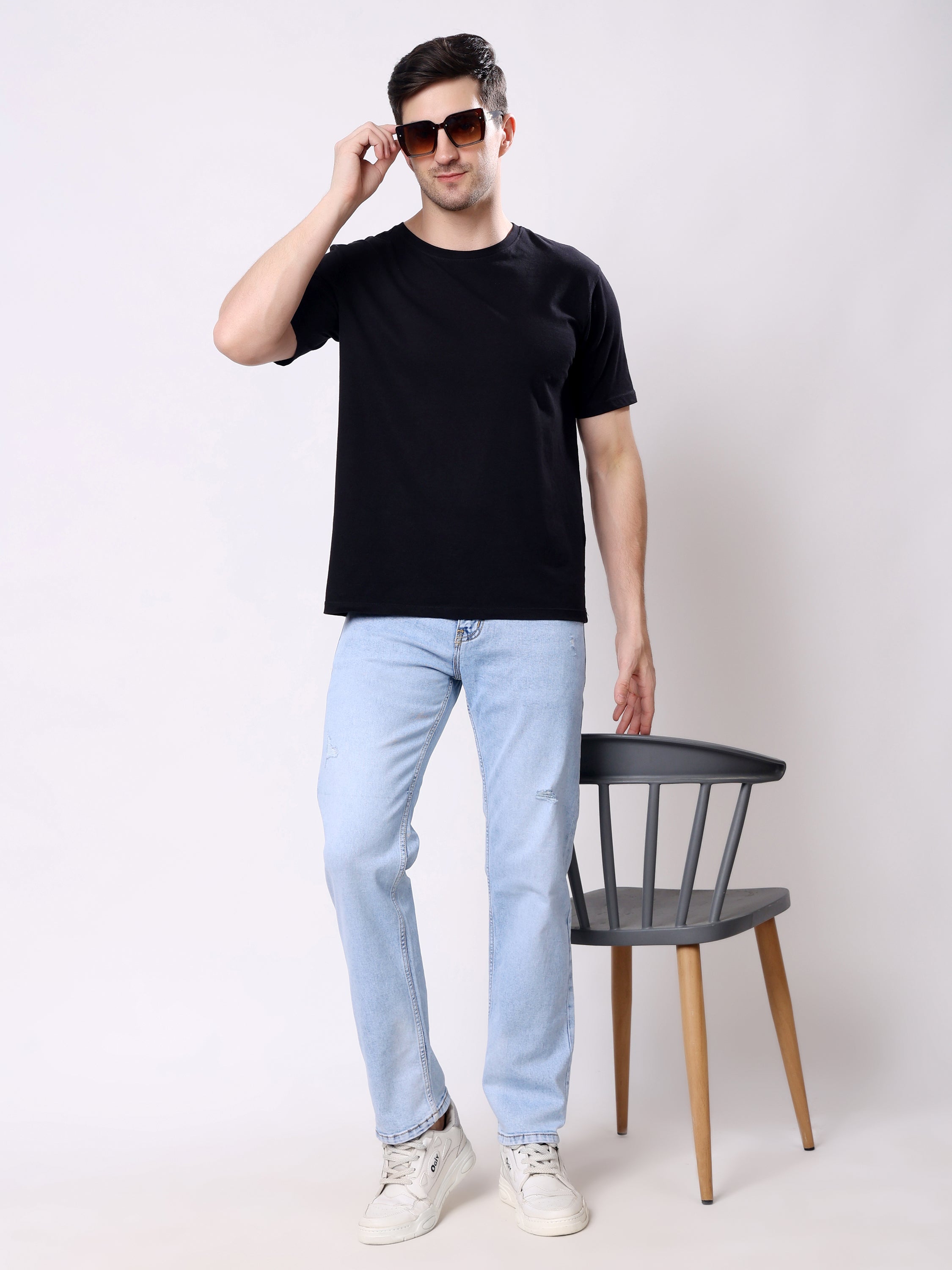 Stylox Men’s Stretchable Comfort Fit Denim Jeans - Stylox
