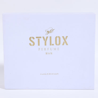 Stylox Luxury Eau De Parfum Gift Set 4 x 20ml for Men