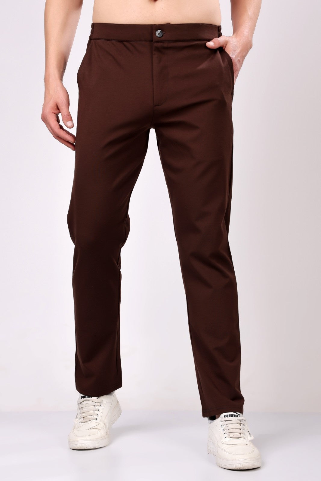 Stylox Men’s Classic Fit Trousers – Comfortable Formal & Casual Wear - Stylox