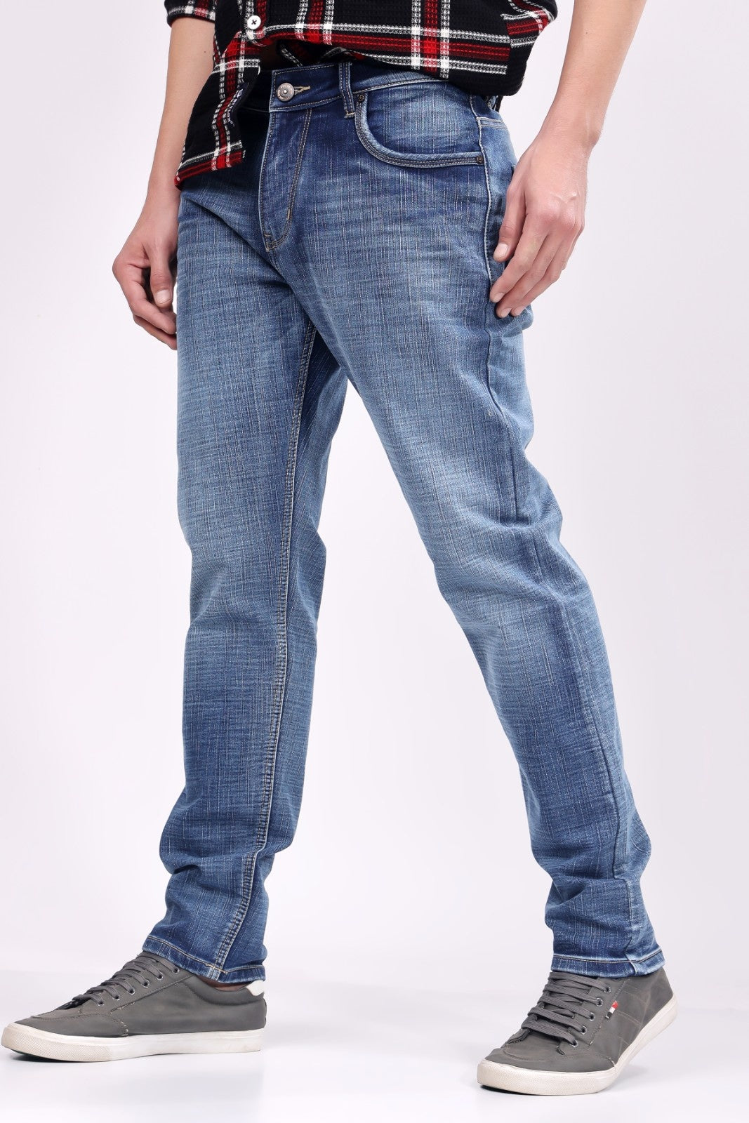 Stylox Slim Fit Denim Jeans - Light Blue,
