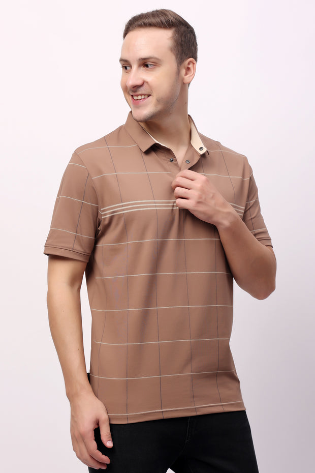 Stylox Stripes Polo T-shirt