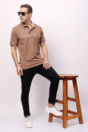 Stylox Stripes Polo T-shirt