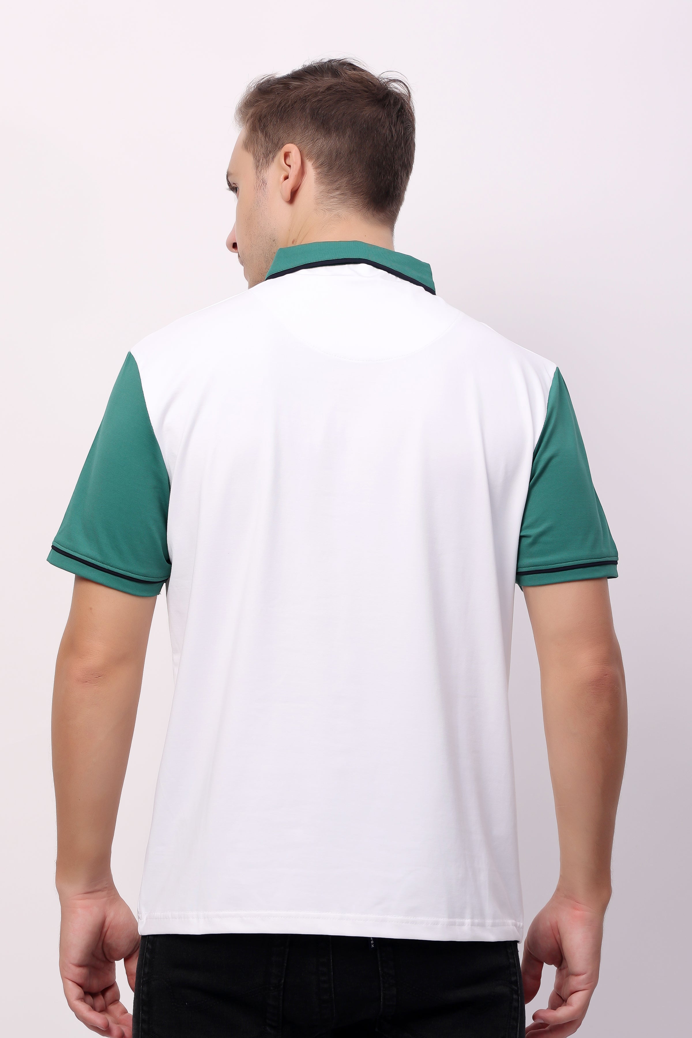 STYLOX SOLID POLO T-SHIRT FOR MEN - Stylox