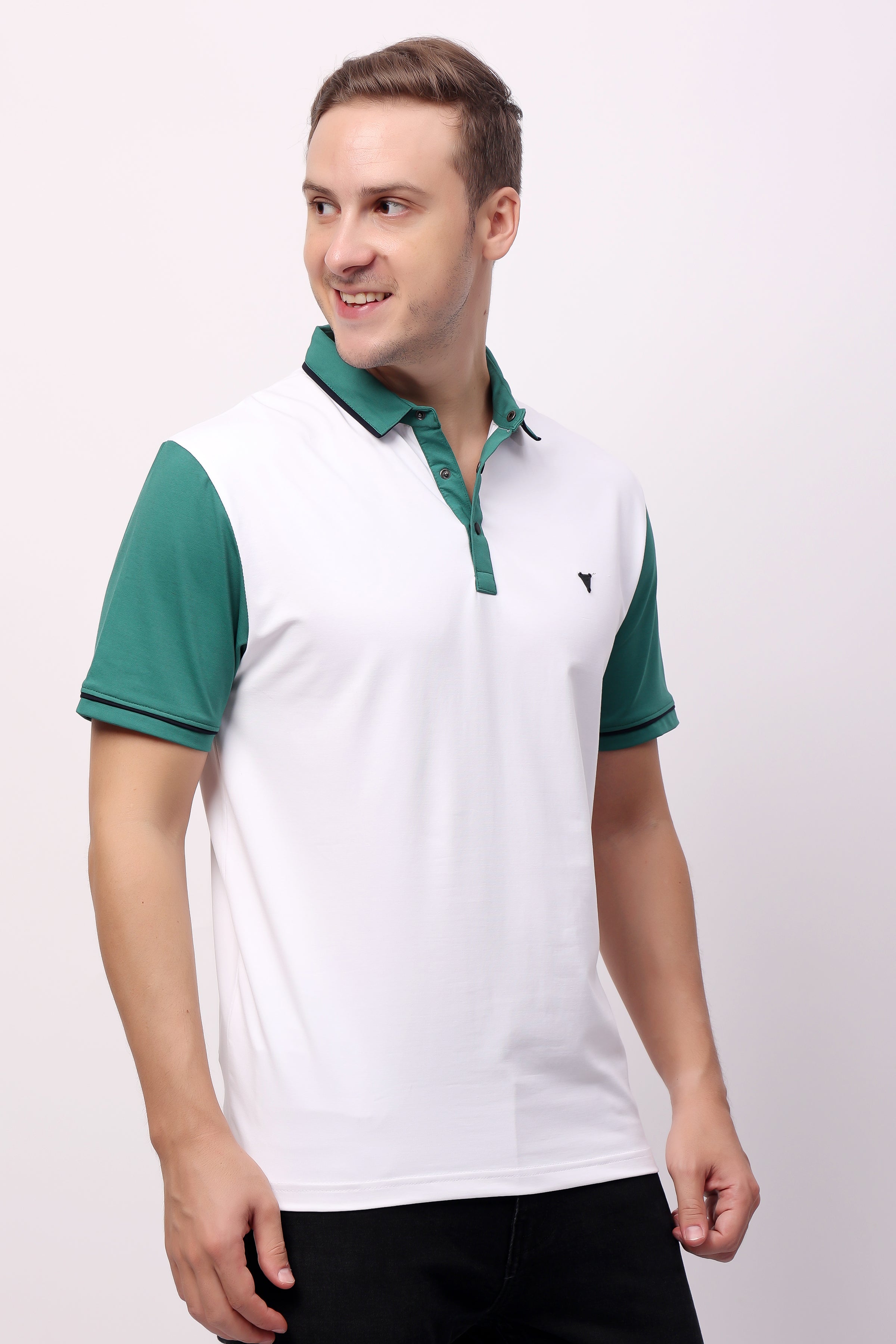 STYLOX SOLID POLO T-SHIRT FOR MEN - Stylox