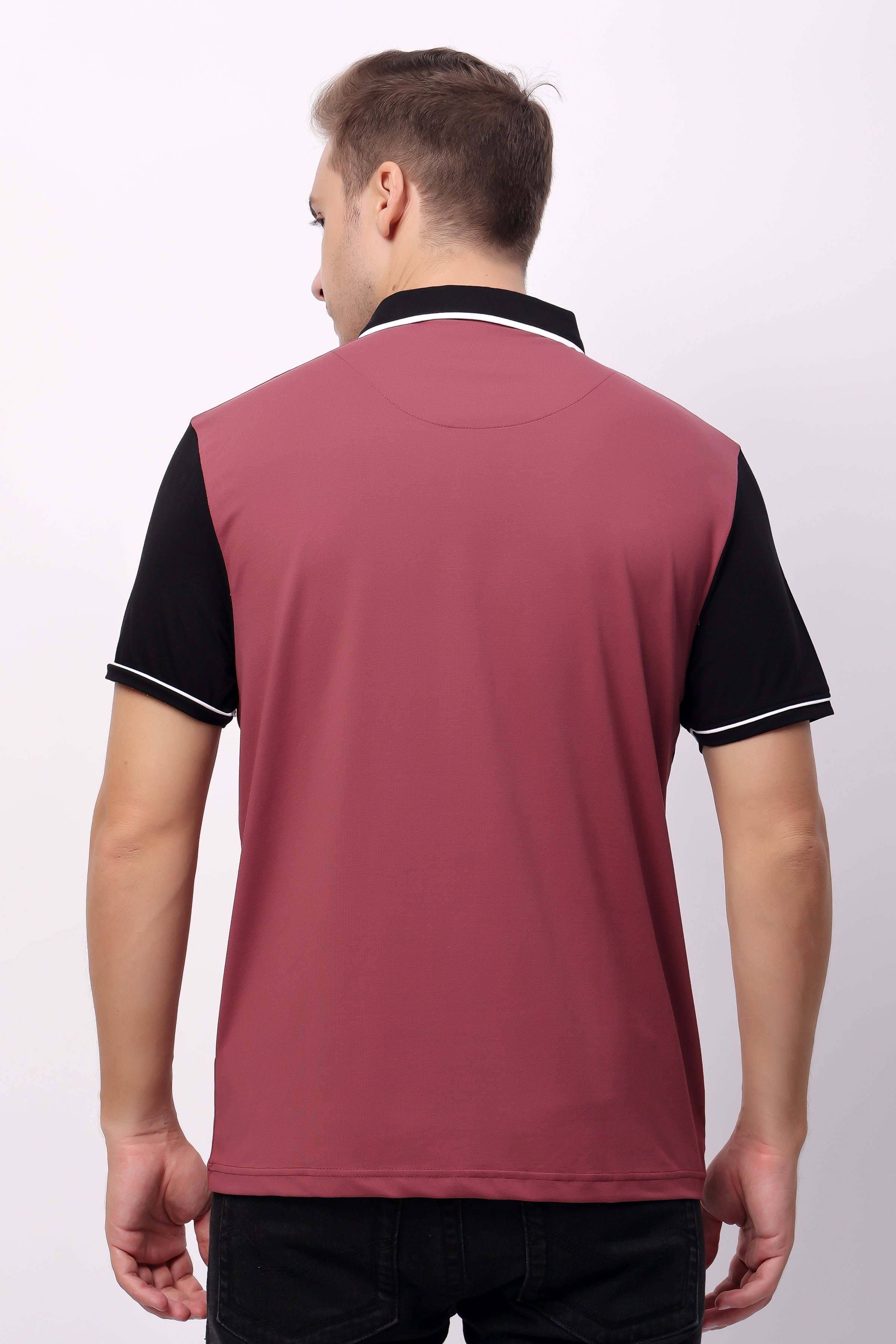 STYLOX SOLID POLO T-SHIRT FOR MEN - Stylox