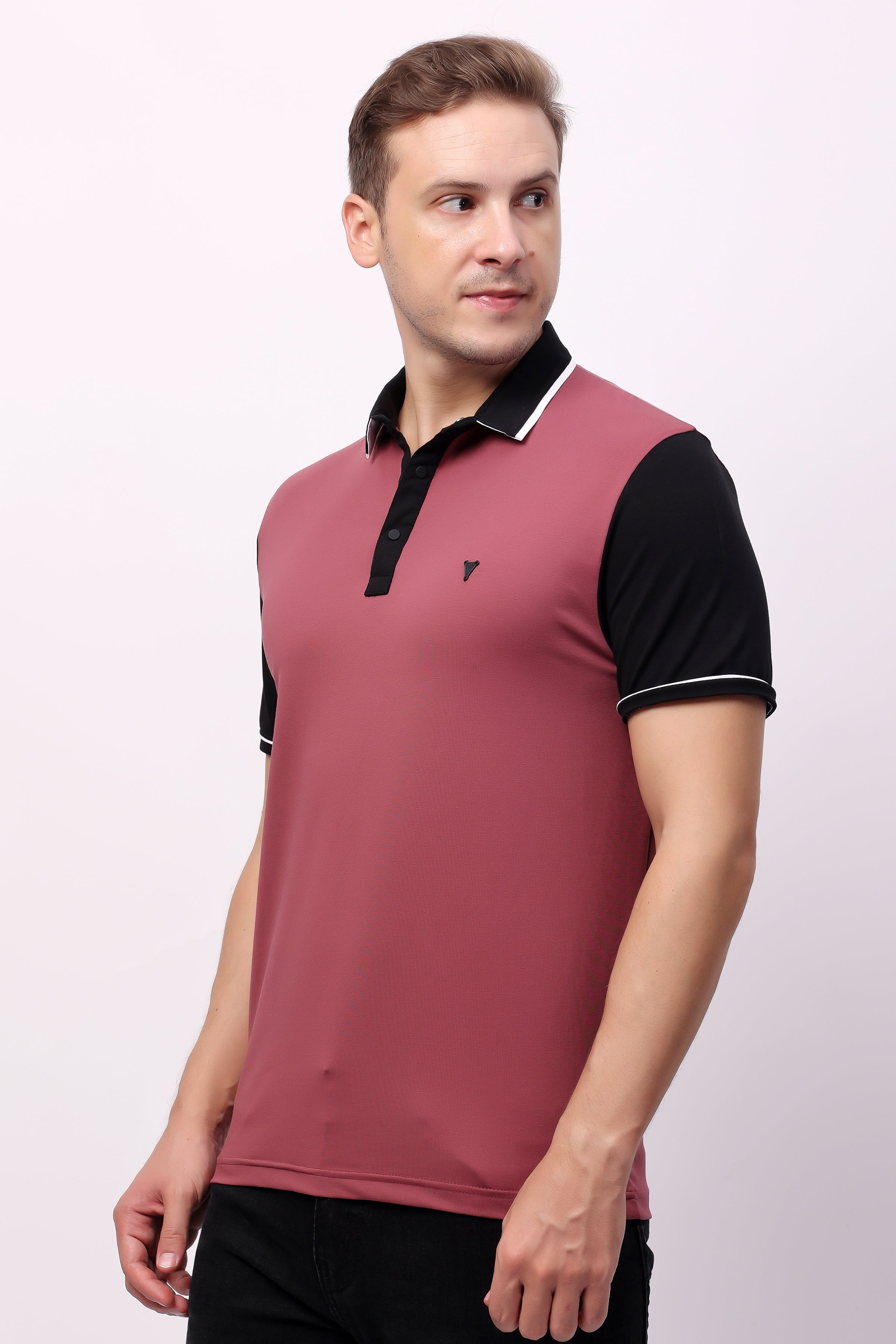 STYLOX SOLID POLO T-SHIRT FOR MEN - Stylox