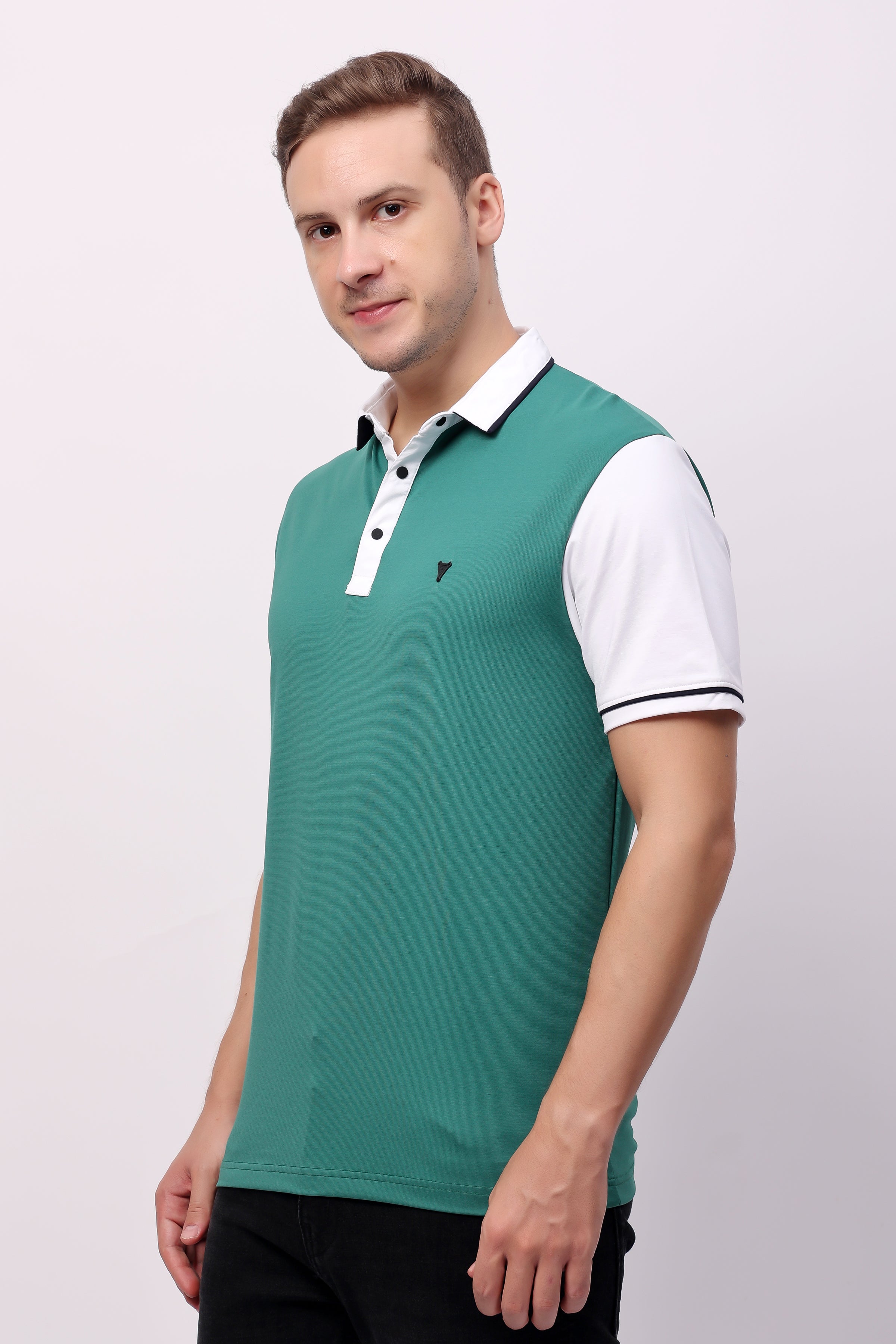 STYLOX SOLID POLO T-SHIRT FOR MEN - Stylox