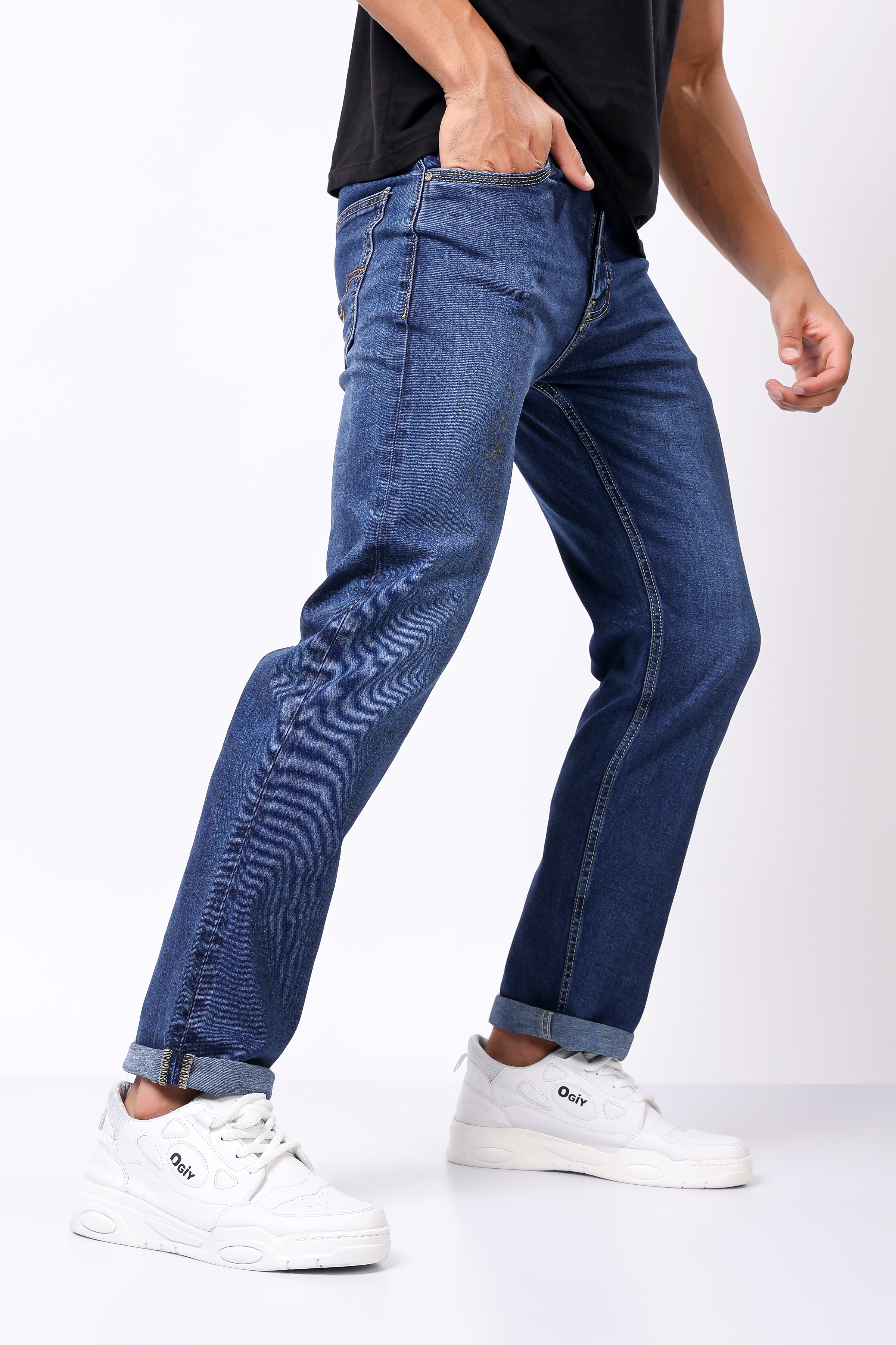 Stylox Comfort Fit Denim Jeans for Men's - Stylox