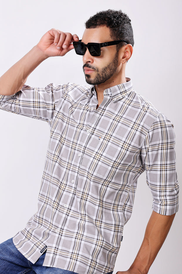 Stylox Full Sleeve Check Shirt