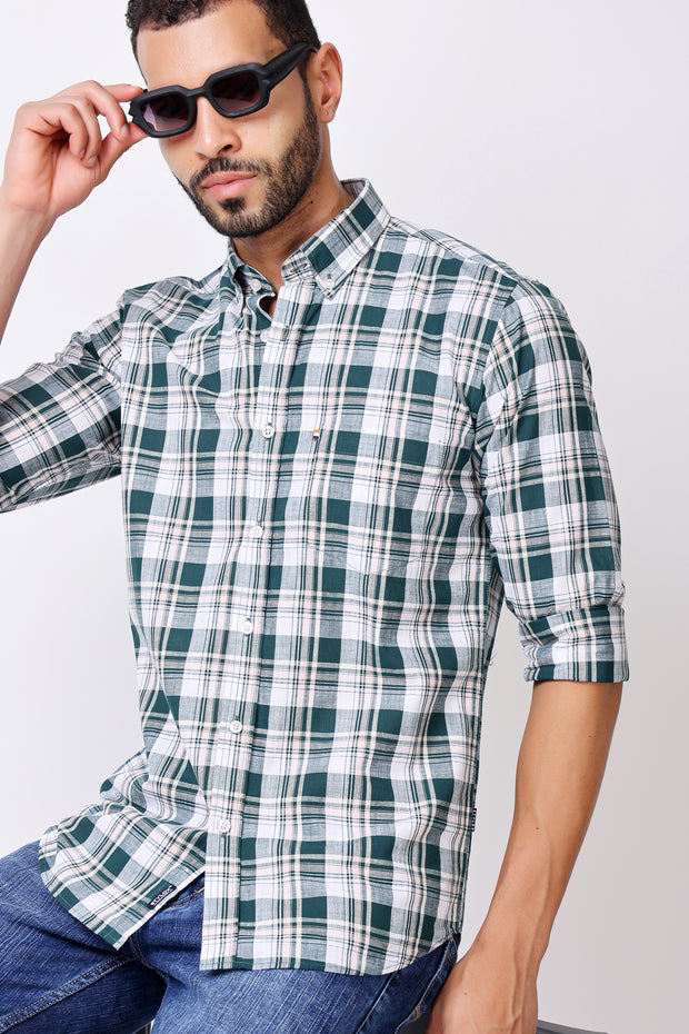 Stylox Casual Check Shirt For Men