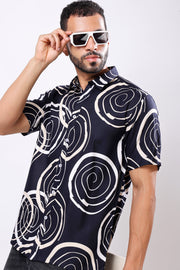 Stylox Half Sleeve Printed Casual Shirt