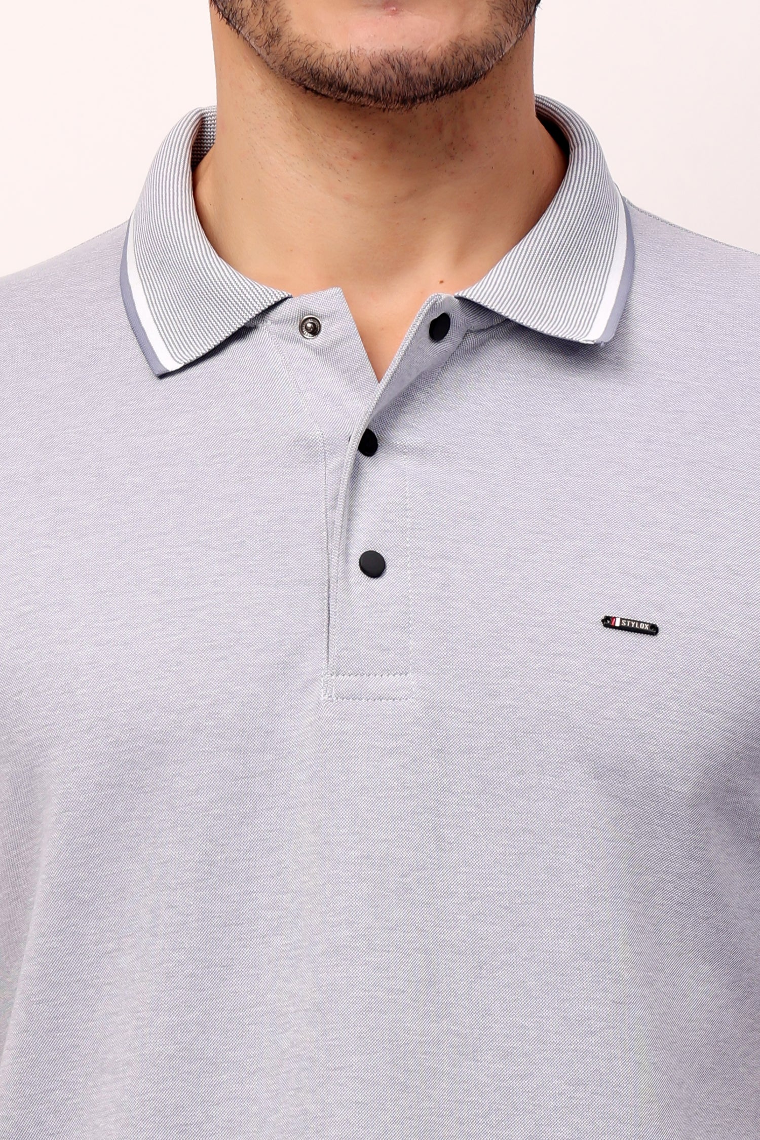 STYLOX SOLID POLO T-SHIRT