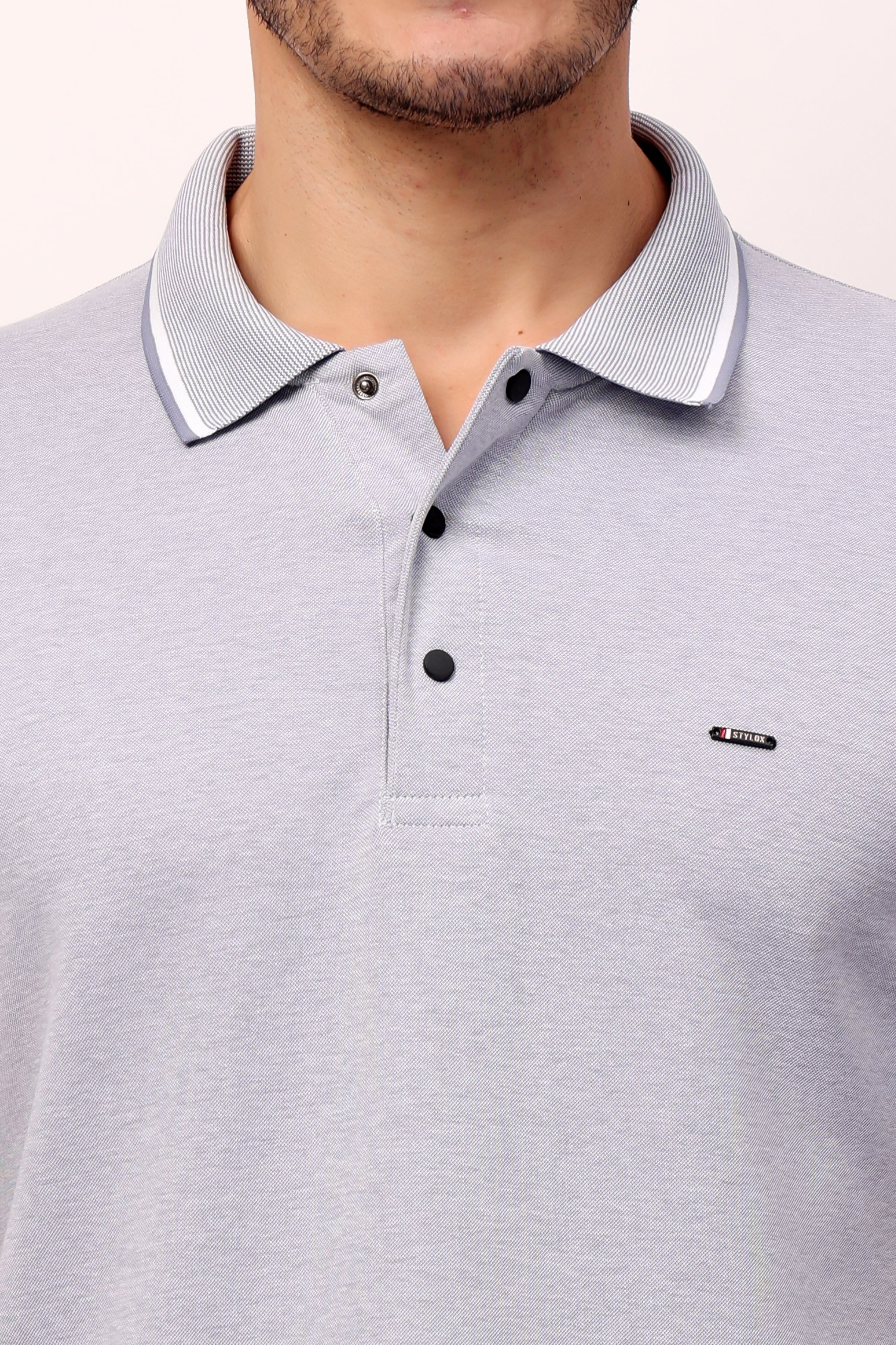 STYLOX SOLID POLO T-SHIRT