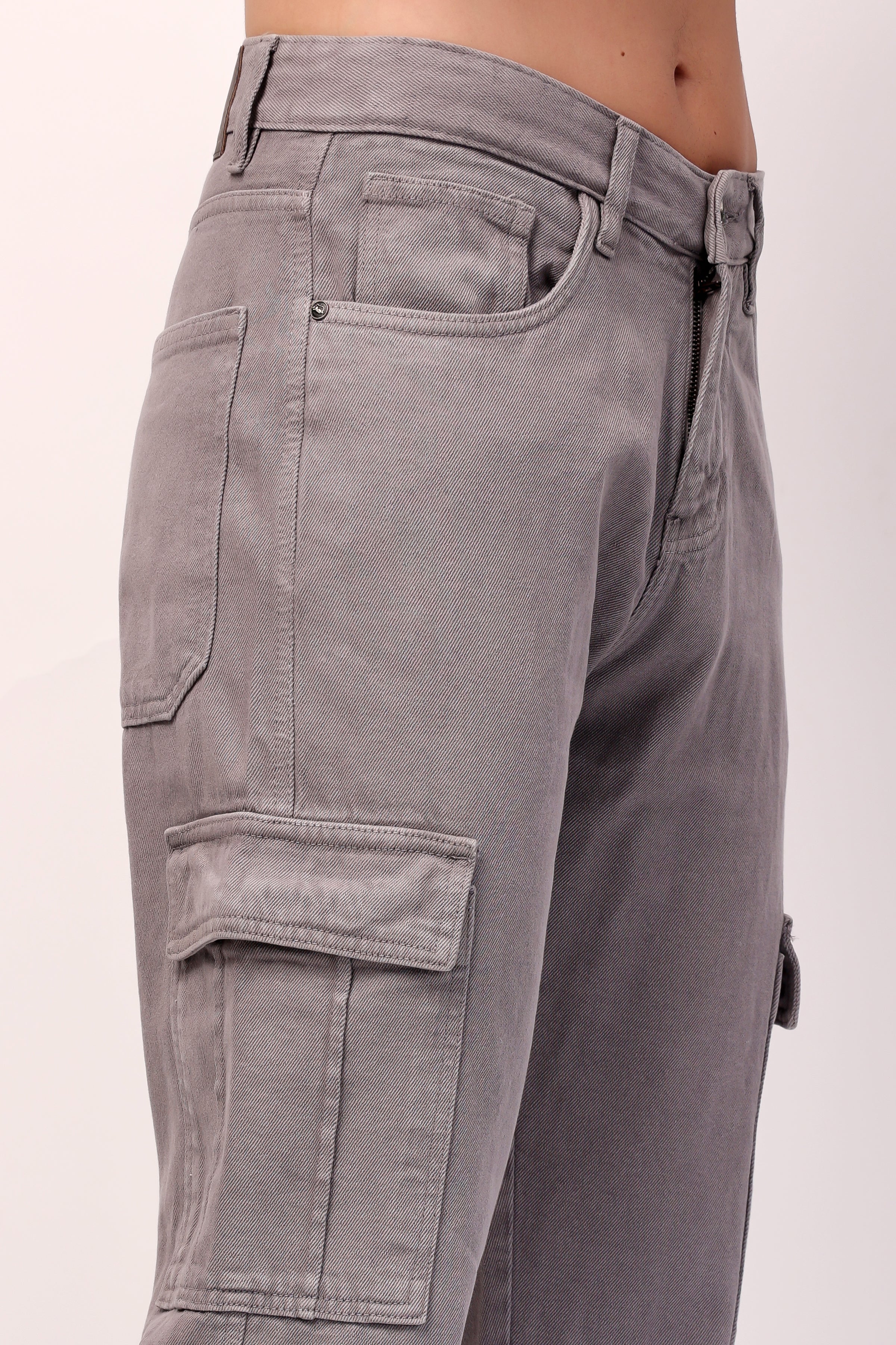 Stylox Comfort Fit Cargo Denim Jeans - Stylox