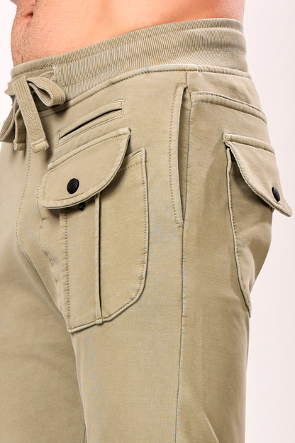 Stylox Men’s Slim Fit Joggers | Stretchable Cotton Blend Track Pants with Elastic Waist &amp; Pockets | Stylish Casual &amp; Gym Wear Bottoms