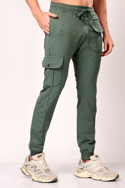 Stylox Men’s Slim Fit Joggers | Stretchable Cotton Blend Track Pants with Elastic Waist &amp; Pockets | Stylish Casual &amp; Gym Wear Bottoms