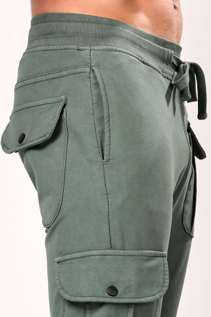 Stylox Men’s Slim Fit Joggers | Stretchable Cotton Blend Track Pants with Elastic Waist &amp; Pockets | Stylish Casual &amp; Gym Wear Bottoms