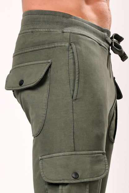 Stylox Men’s Slim Fit Joggers | Stretchable Cotton Blend Track Pants with Elastic Waist &amp; Pockets | Stylish Casual &amp; Gym Wear Bottoms