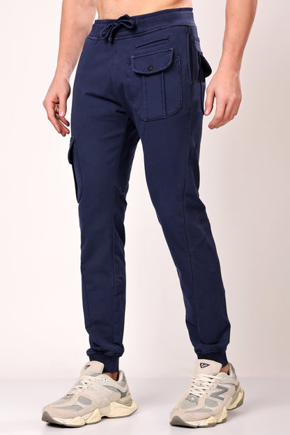 Stylox Men’s Slim Fit Joggers | Stretchable Cotton Blend Track Pants with Elastic Waist &amp; Pockets | Stylish Casual &amp; Gym Wear Bottoms