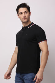 Stylox solid polo t-shirt