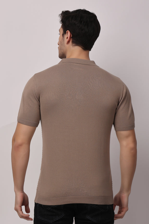 Stylox Solid Polo T-shirt FOR MEN