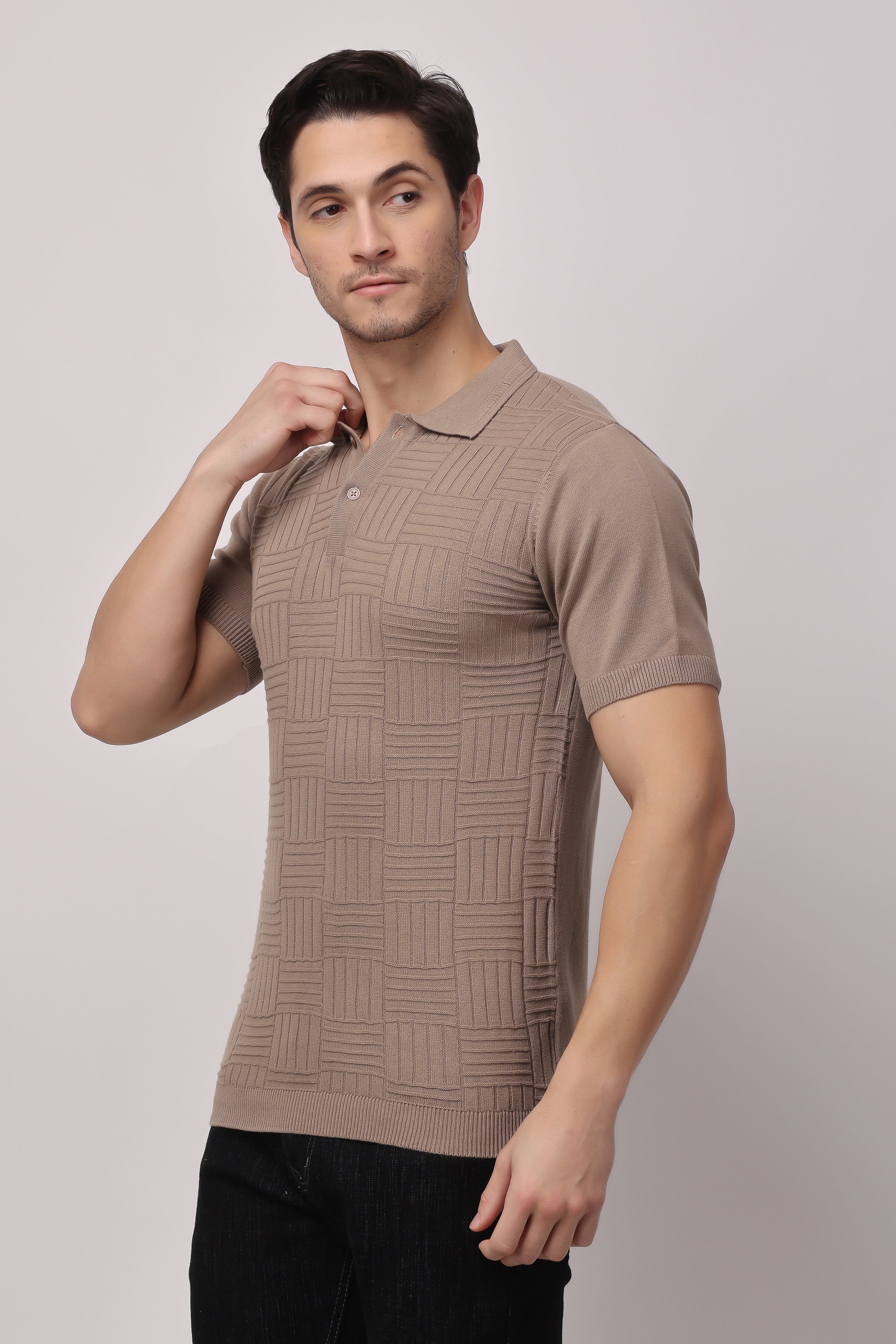 Stylox Solid Polo T-shirt FOR MEN - Stylox