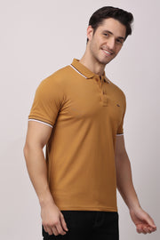 Stylox solid polo t-shirt