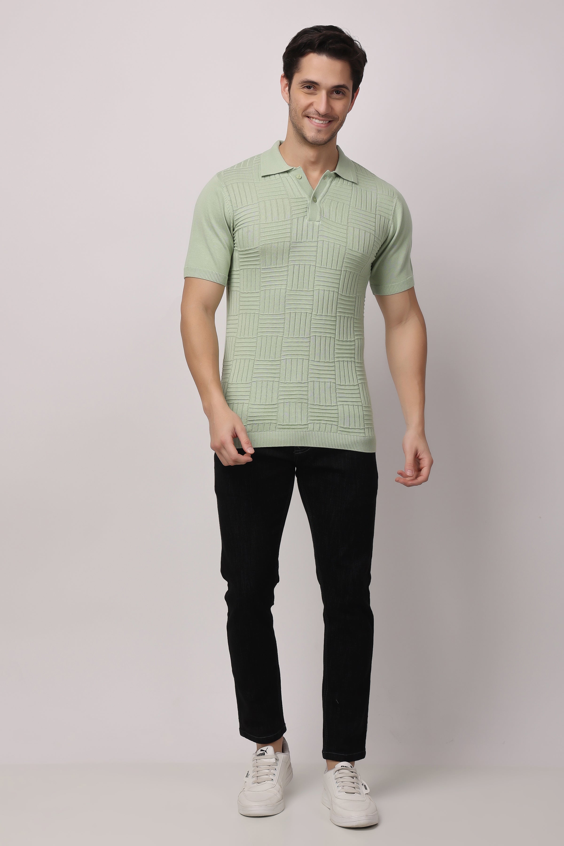 Stylox Solid Polo T-shirt FOR MEN - Stylox