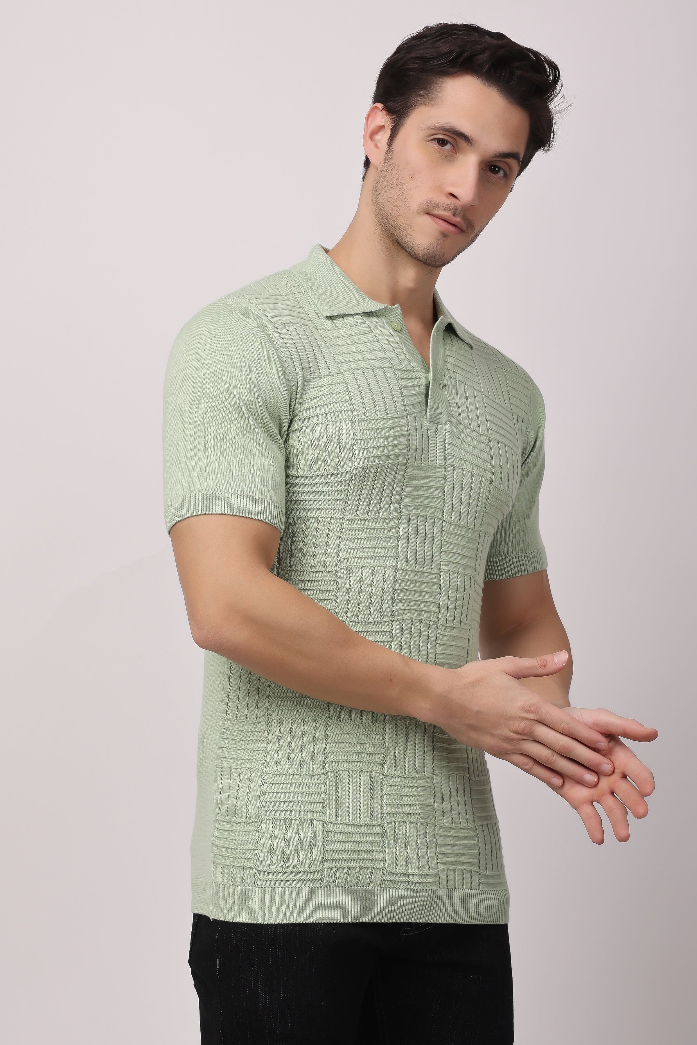 Stylox Solid Polo T-shirt FOR MEN - Stylox