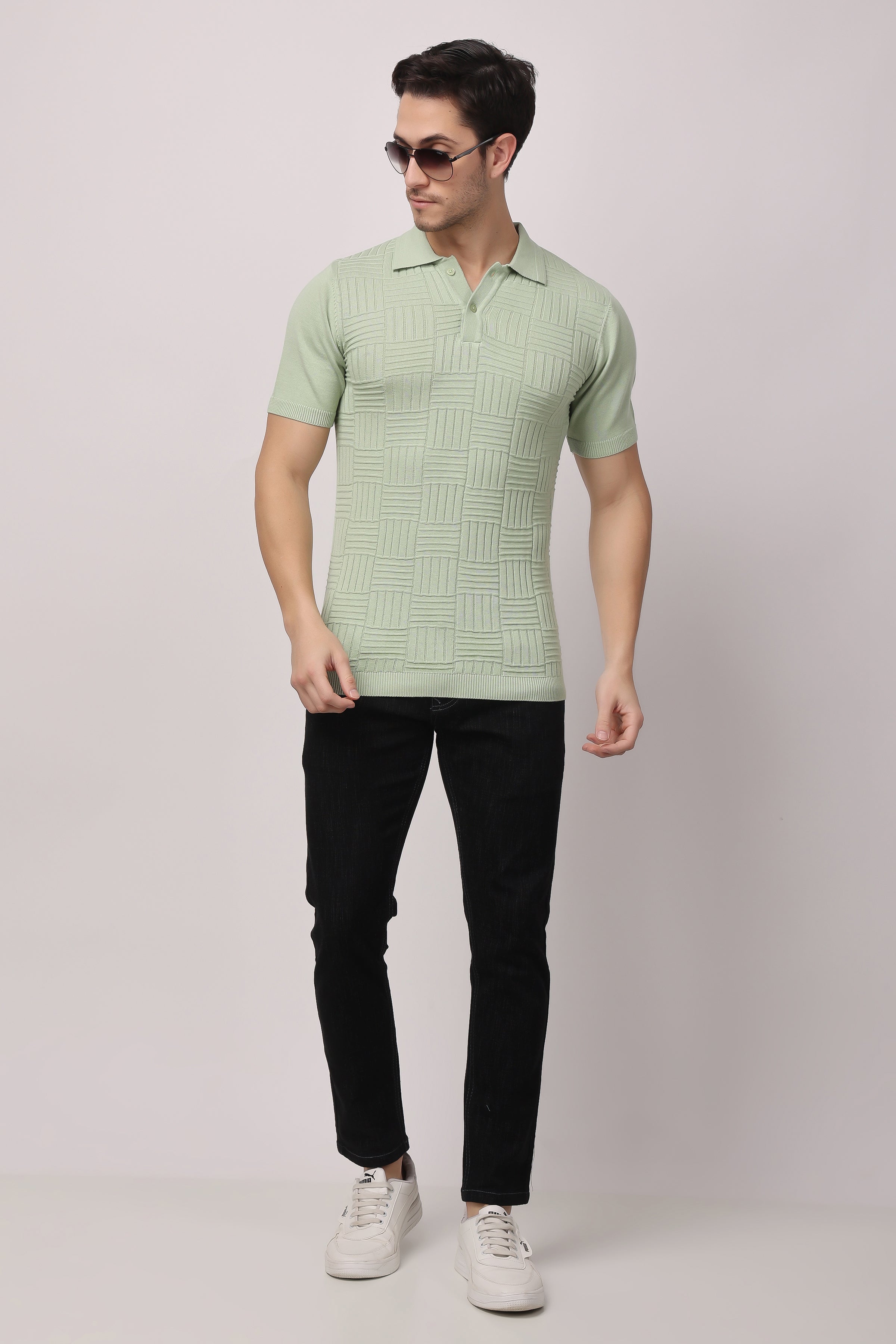 Stylox Solid Polo T-shirt FOR MEN - Stylox
