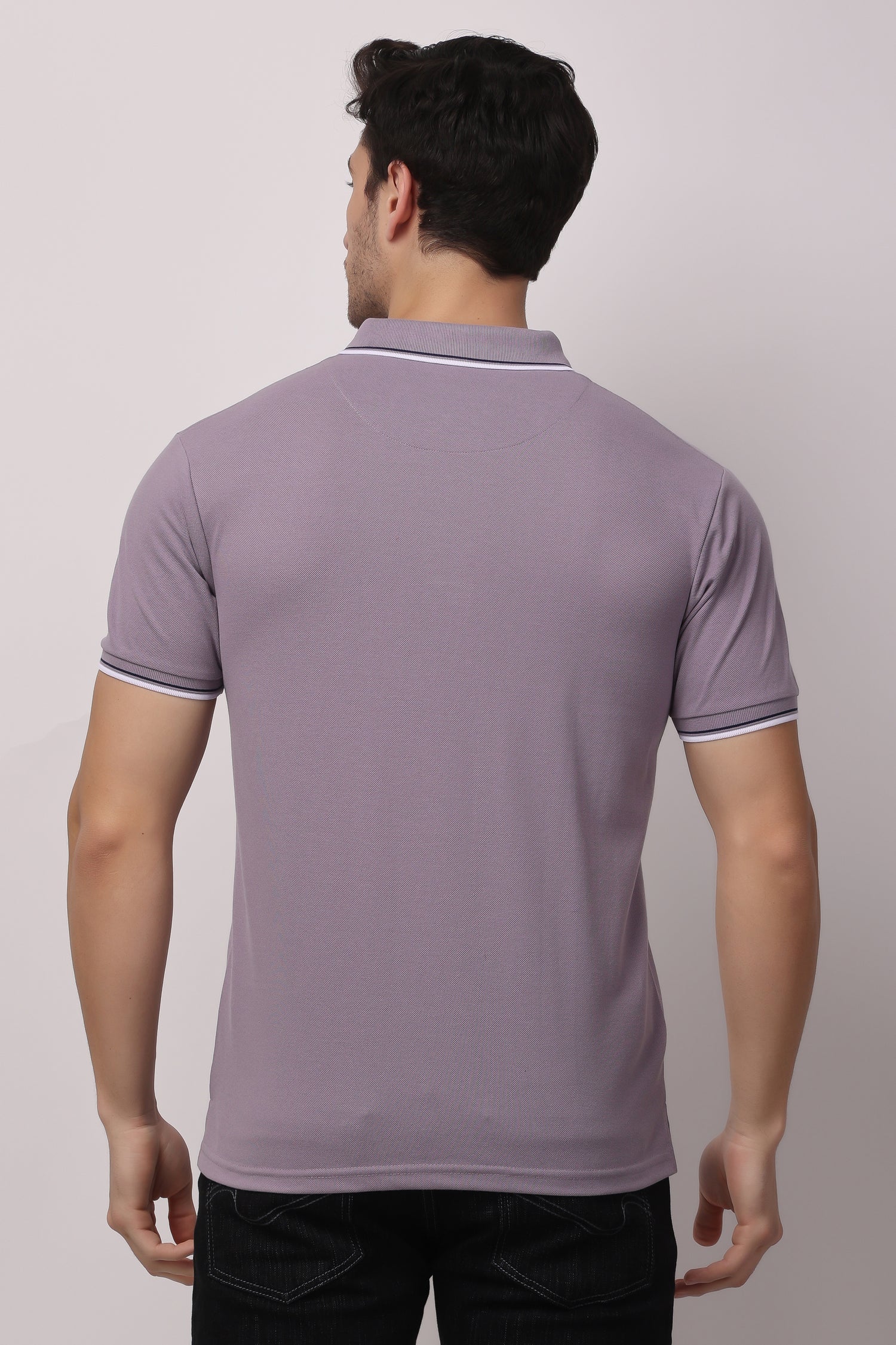 Stylox solid polo t-shirt
