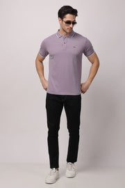 Stylox solid polo t-shirt