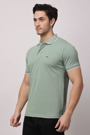 Stylox solid polo t-shirt