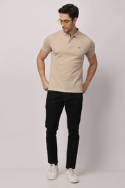 Stylox solid polo t-shirt